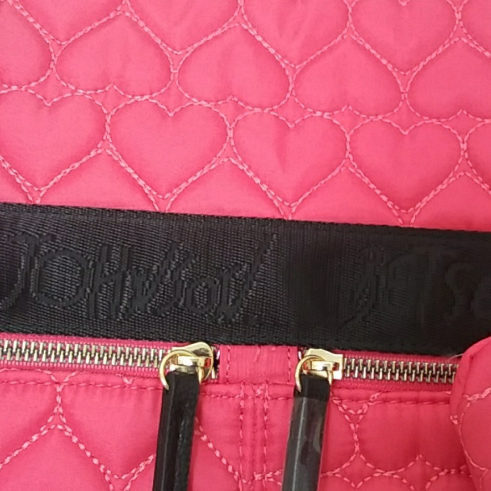 Betsey Johnson Large 3 Compartment Tote - Picture 2 of 7